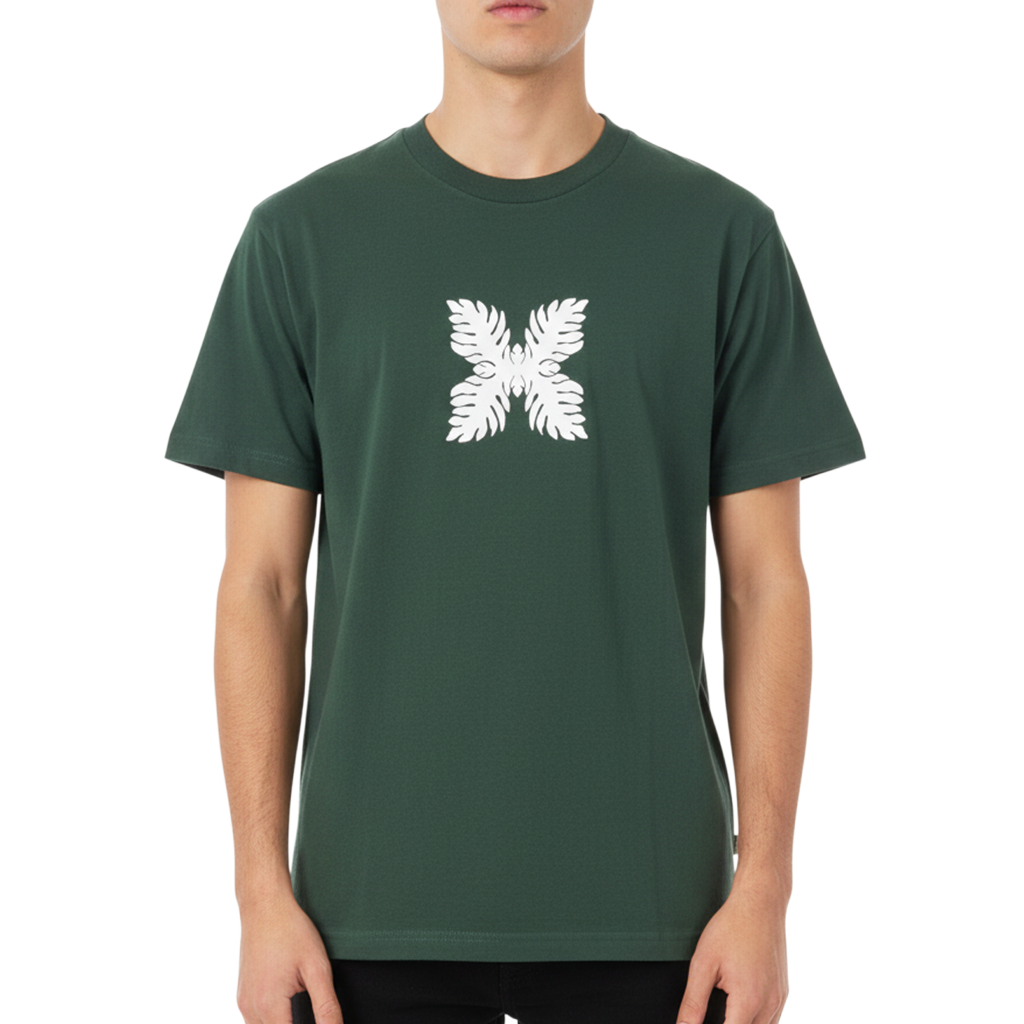 【SALVAGE PUBLIC】short sleeve tee クルーネック Tシャツ forest グリーン S M L(SAP-SPSV4SS023)