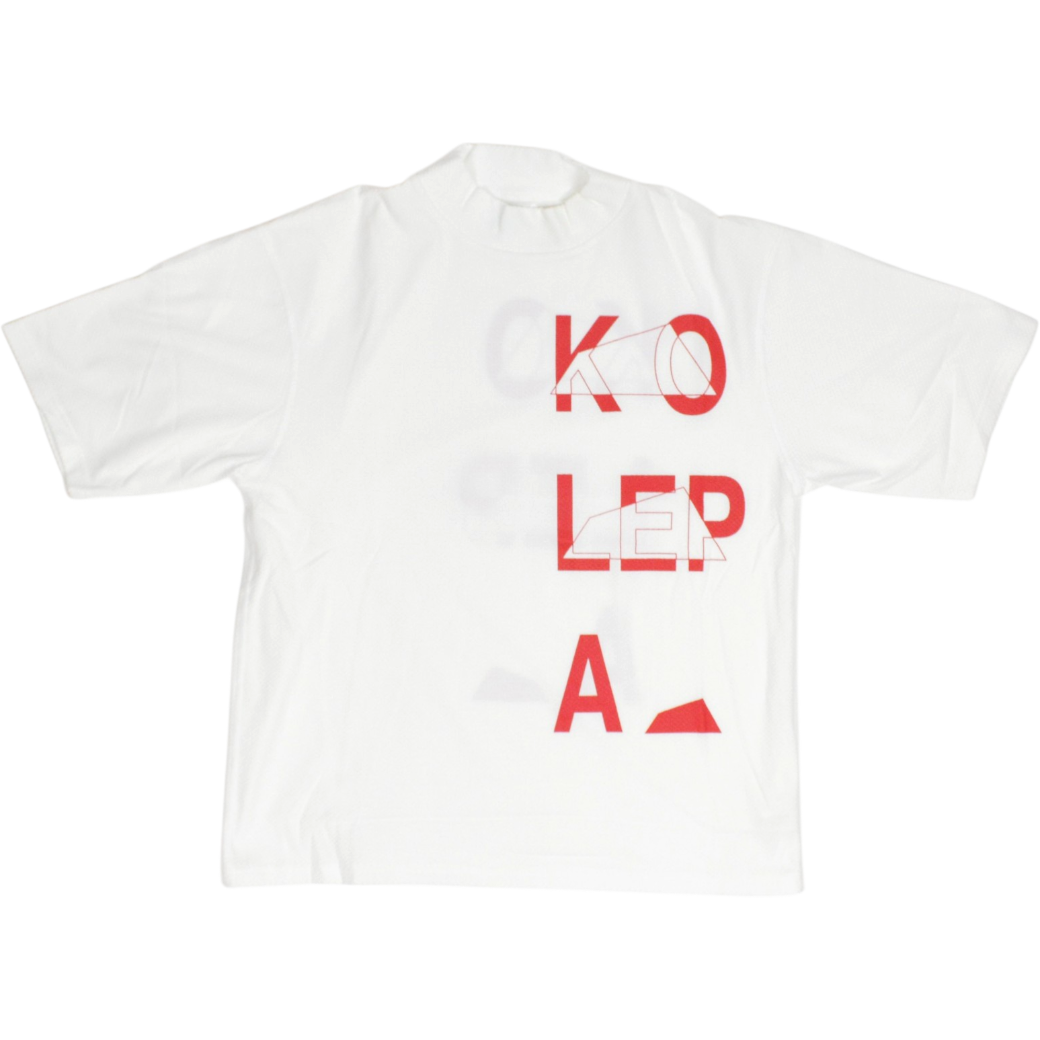 【SALVAGE PUBLIC】Haku knit Mockneck KOLEPA Tシャツ ホワイト M L(SAP-SVKA3011)