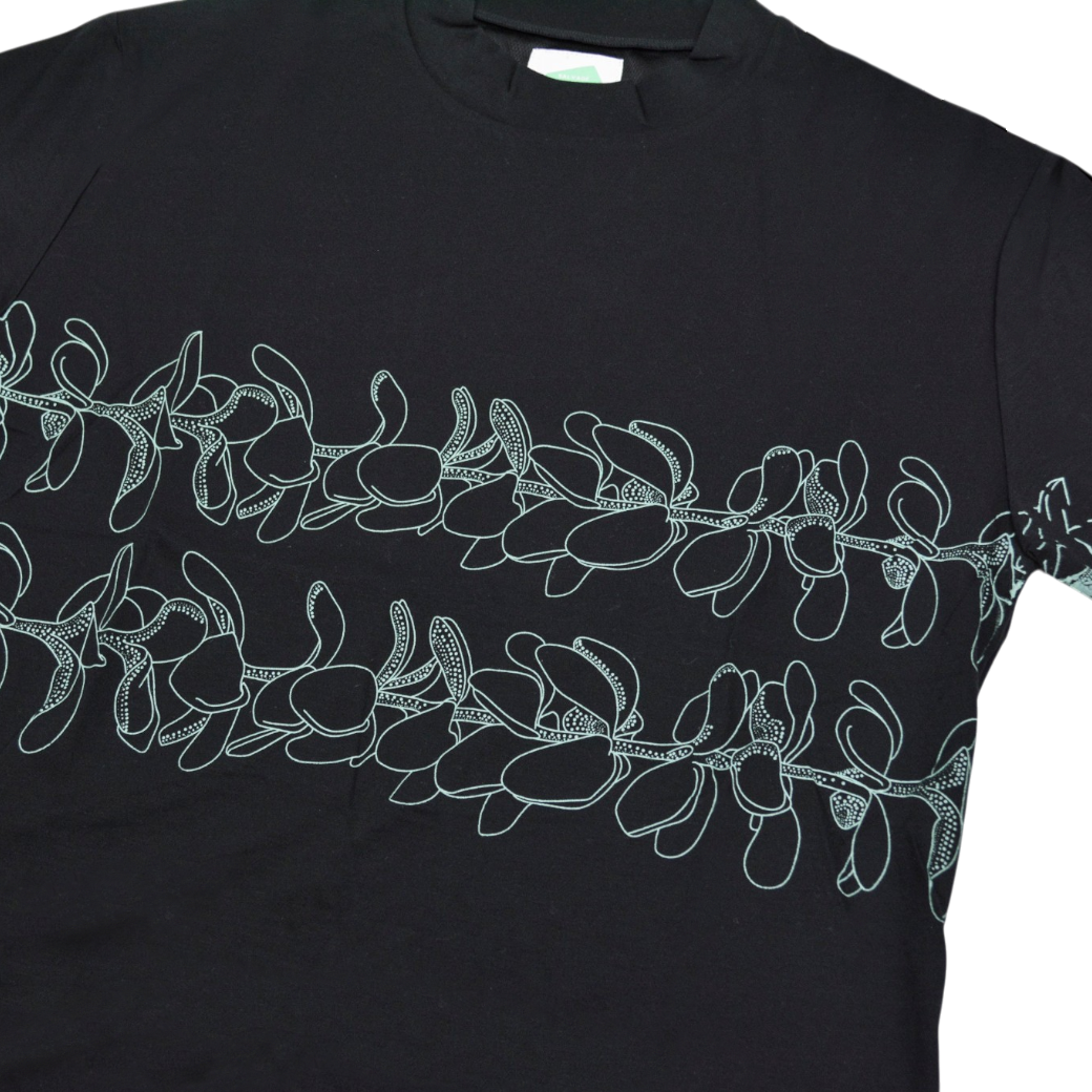 【SALVAGE PUBLIC】モックネック Tシャツ ブラック M(SAP-SVKS4011)