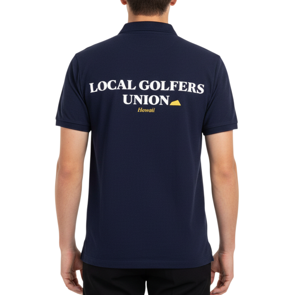 【SALVAGE PUBLIC】Nu'uanu Polo ポロシャツ ネイビー S M(SAP-SVKS5015)