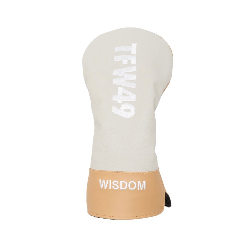 【TFW49】LEATHER HEAD COVER # ヘッドカバー DR BEGxGREIGE(TFW-T132610005)