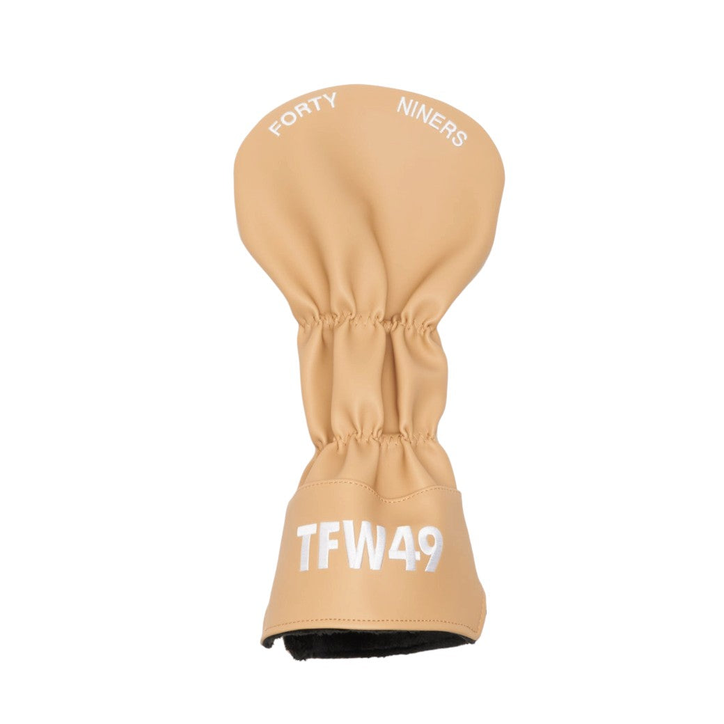 【TFW49】LEATHER HEAD COVER # ヘッドカバー DR BEGxGREIGE(TFW-T132610005)