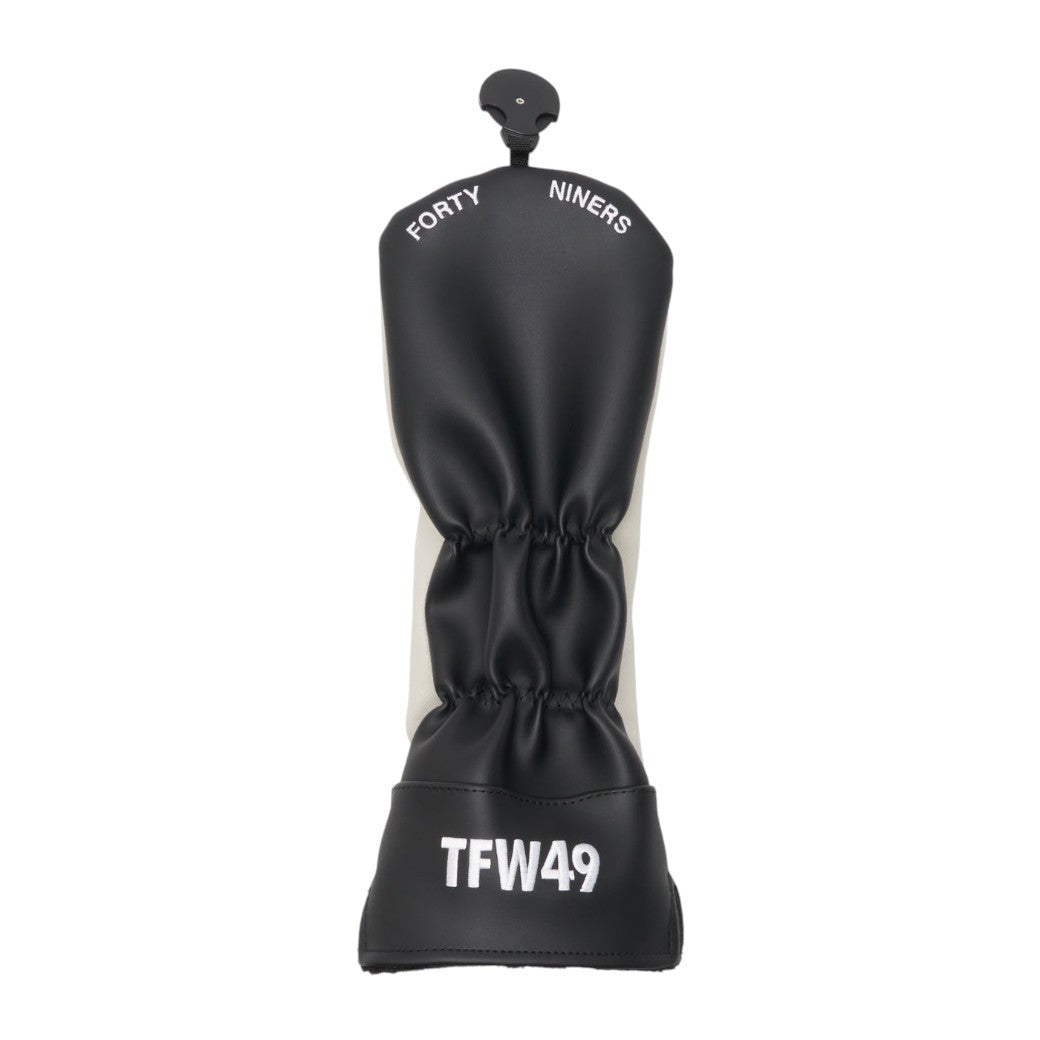【TFW49】LEATHER COVER FW ヘッドカバー FW BLKxGREIGE(TFW-T132610006)