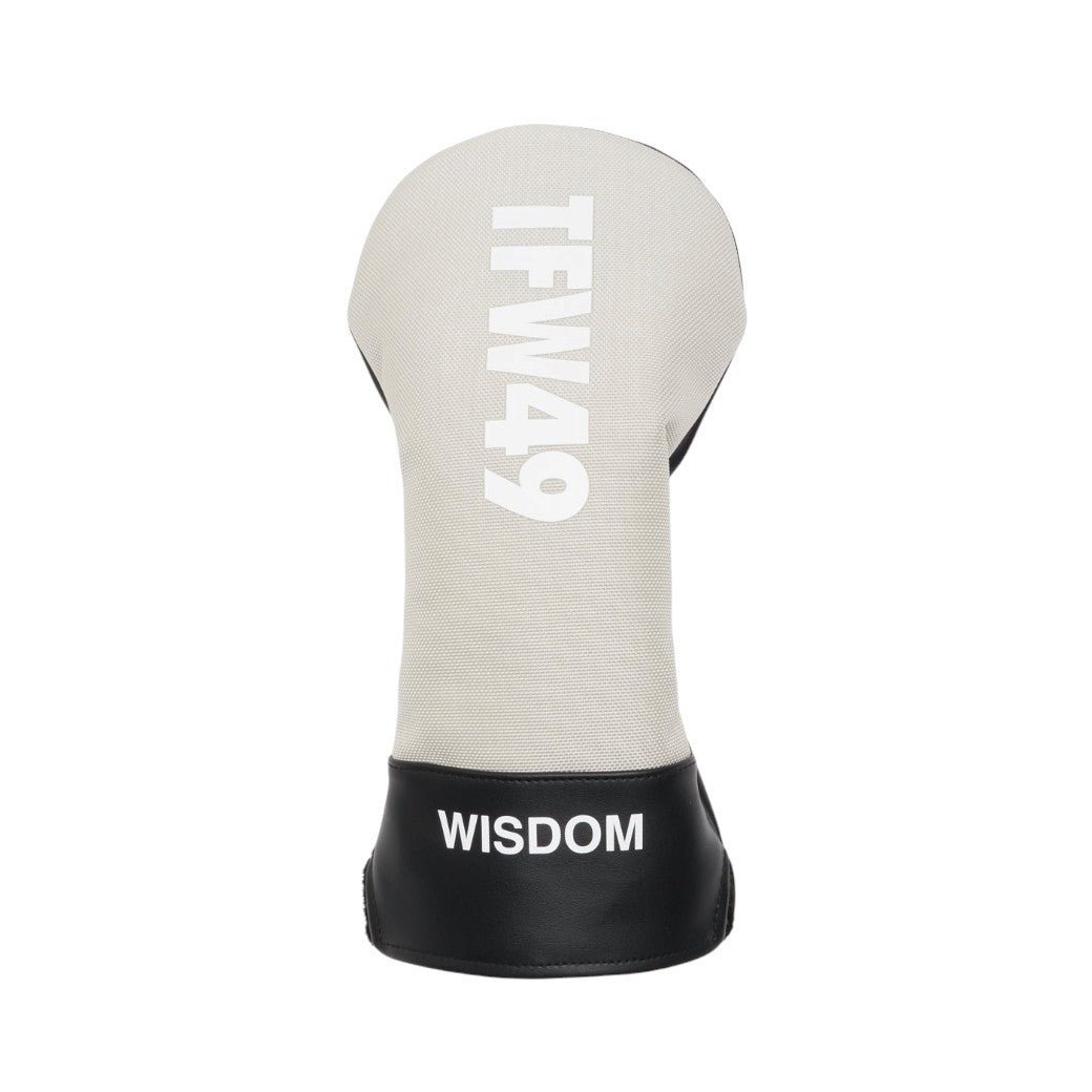 【TFW49】NYLON HEAD COVER #01 ヘッドカバー DR GREIGExBLK(TFW-T132610019)