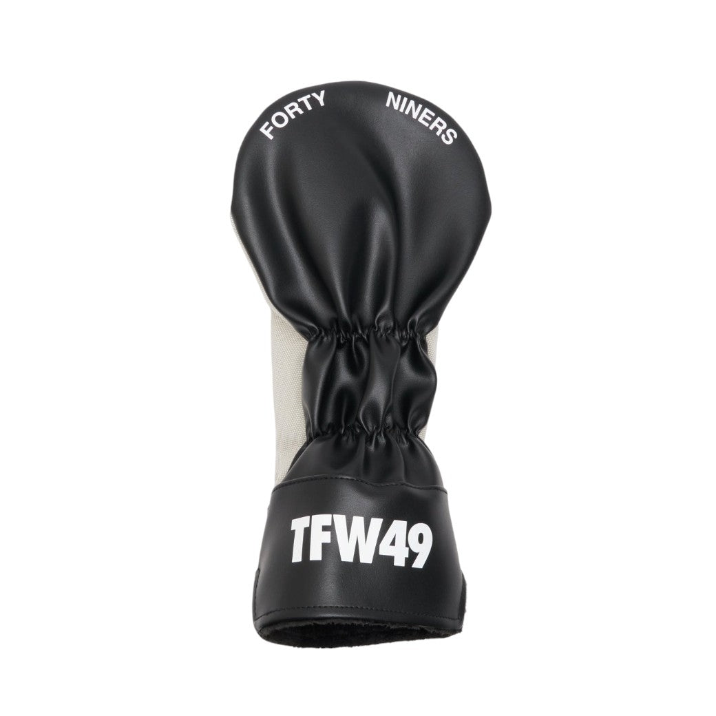 【TFW49】NYLON HEAD COVER #01 ヘッドカバー DR GREIGExBLK(TFW-T132610019)