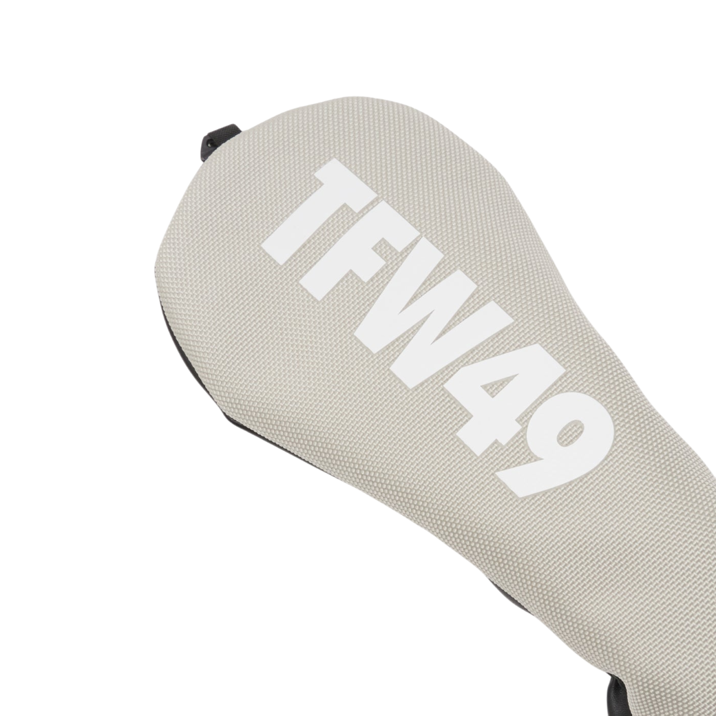 【TFW49】NYLON HEAD COVER FW フェアウェイウッド用 ヘッドカバー GREIGExBLK (TFW-T132610020)