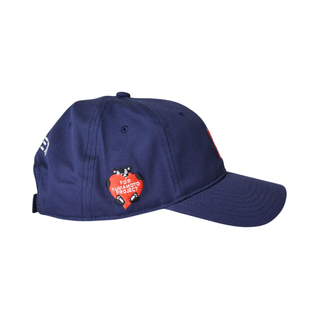【熊本復興支援】ZEMEX×くまモン コラボレーション キャップ NAVY(XEM-CAPKUMA)