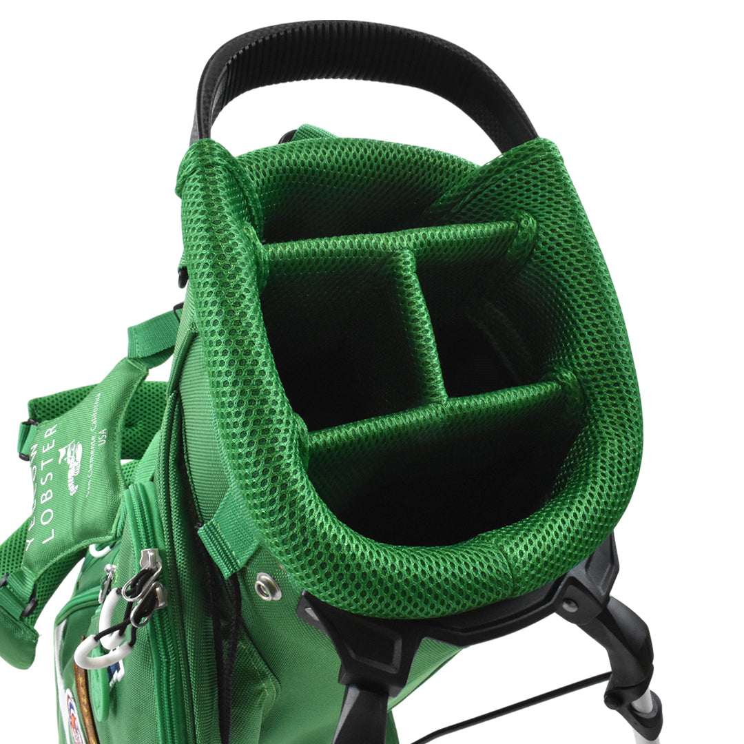【数量限定再販】イエローロブスター Yellow Lobster スタンド式キャディバッグ ダーナポイントグリーン DANA POINT GREEN (YL-CBSM002T-GR)