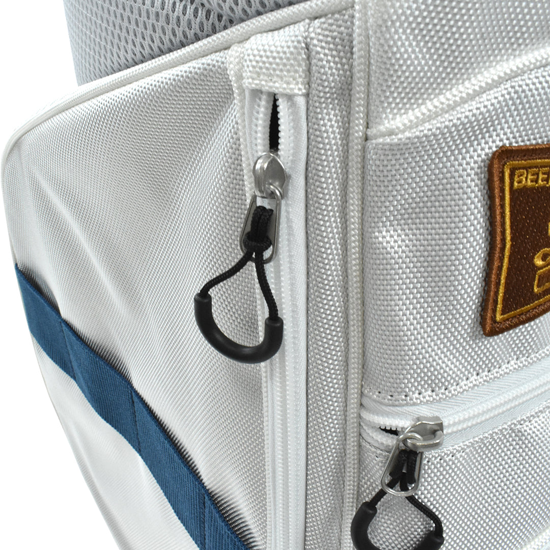 【数量限定再販】イエローロブスター Yellow Lobster スタンド式キャディバッグ ホワイト Newport White (YL-CBSM002T-NW)