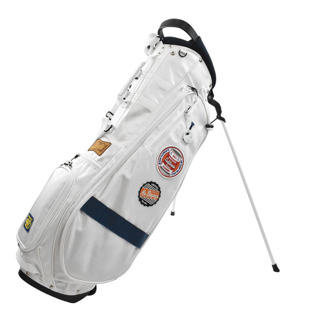 【数量限定再販】イエローロブスター Yellow Lobster スタンド式キャディバッグ ホワイト Newport White (YL-CBSM002T-NW)