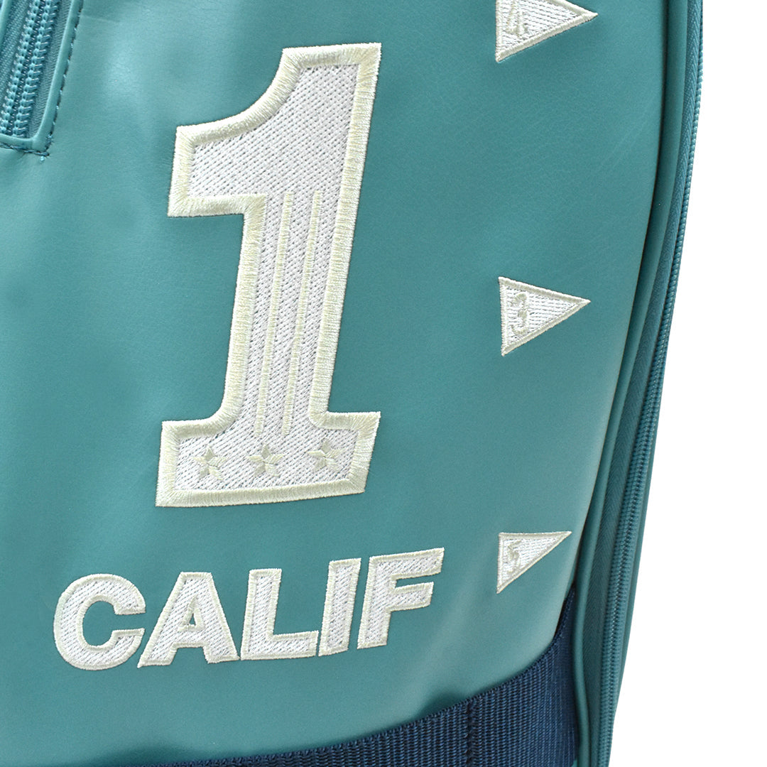 【数量限定再販】イエローロブスター Yellow Lobster スタンド式キャディバッグ U-LEATHER オーシャンサイドブルー Oceanside Blue(YL-CBSN105-BL)