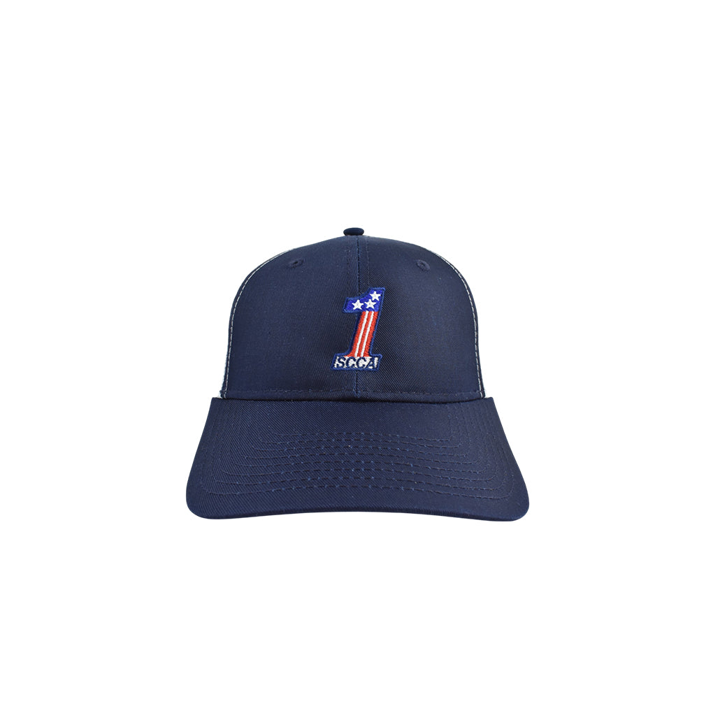 【yellow lobster】メッシュキャップ YL-7200 NAVY / WHITE (YEL-HWCM002)