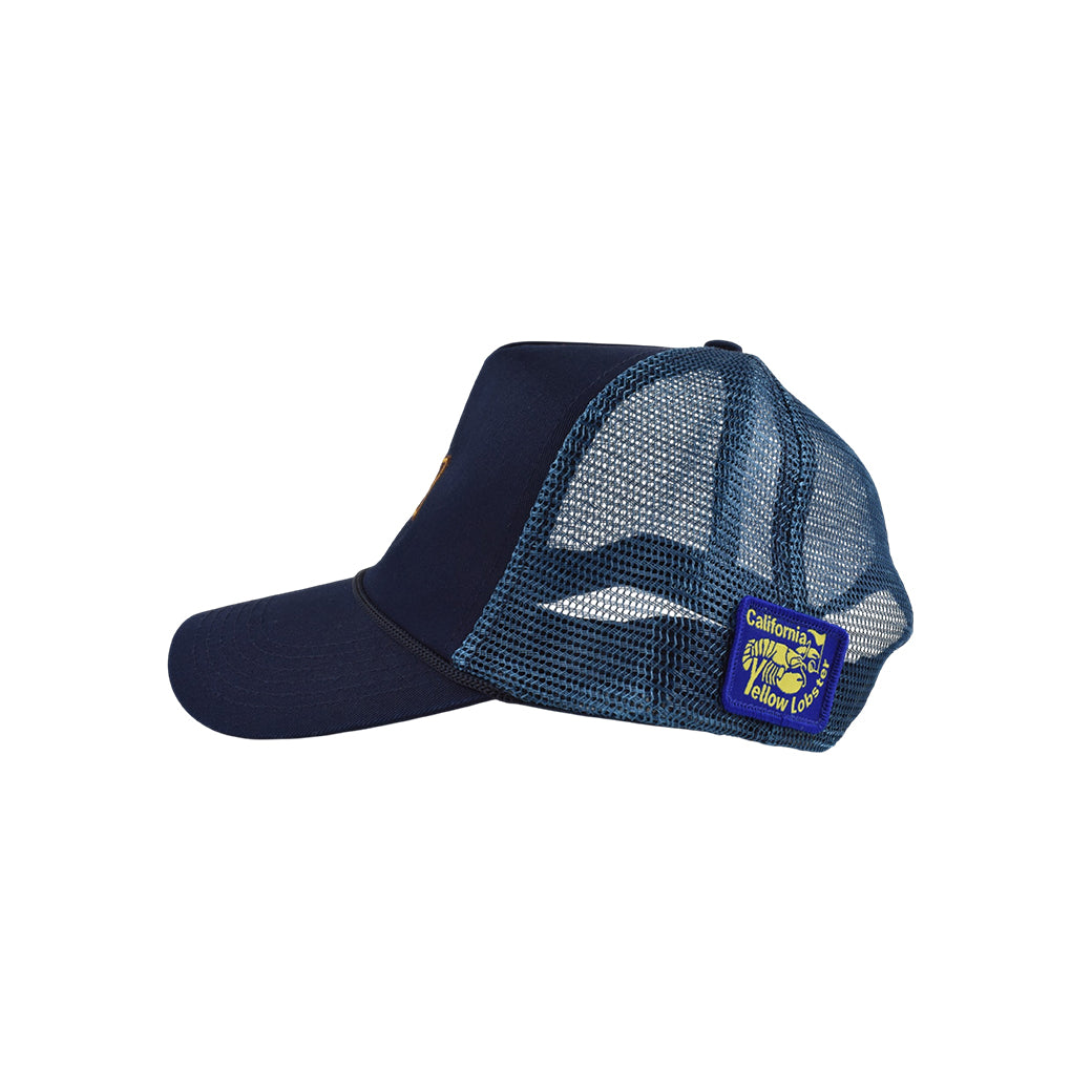【yellow lobster】メッシュキャップ YL-7300 NAVY (YEL-HWCM003)