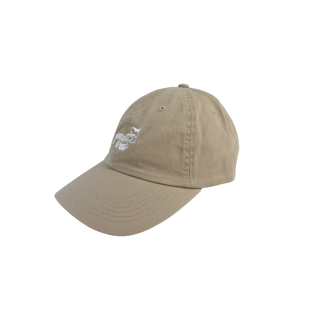 【yellow lobster】コットンキャップ YL-7400 KHAKI (YEL-HWCM004)