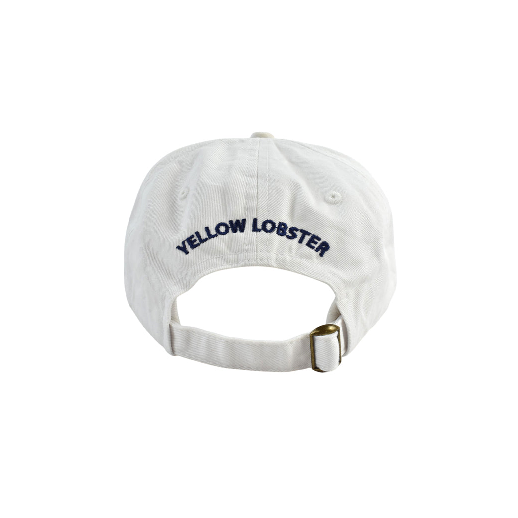 【yellow lobster】コットンキャップ YL-7400 WHITE (YEL-HWCM004)