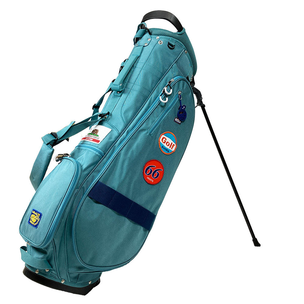 【数量限定再販】イエローロブスター Yellow Lobster スタンド式キャディバッグ オーシャンサイドブルー Oceanside Blue(YL-CBSM002T-BL)