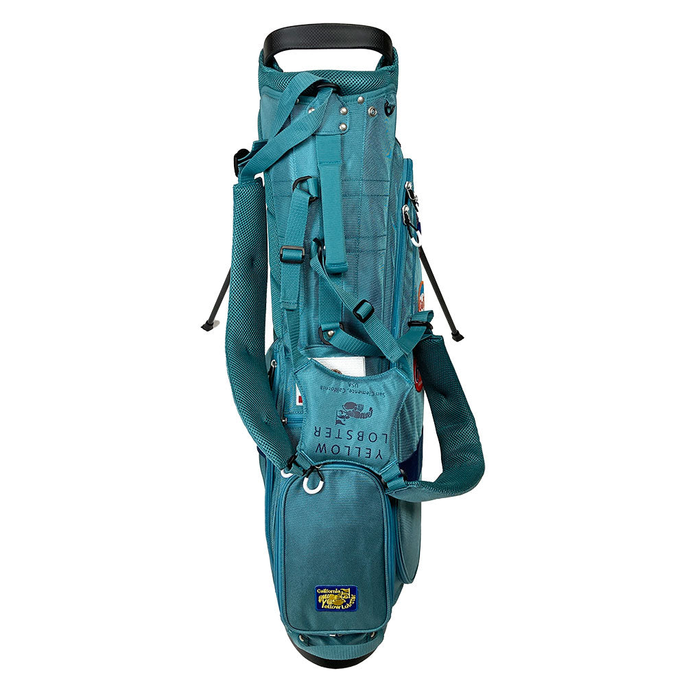 【数量限定再販】イエローロブスター Yellow Lobster スタンド式キャディバッグ オーシャンサイドブルー Oceanside Blue(YL-CBSM002T-BL)