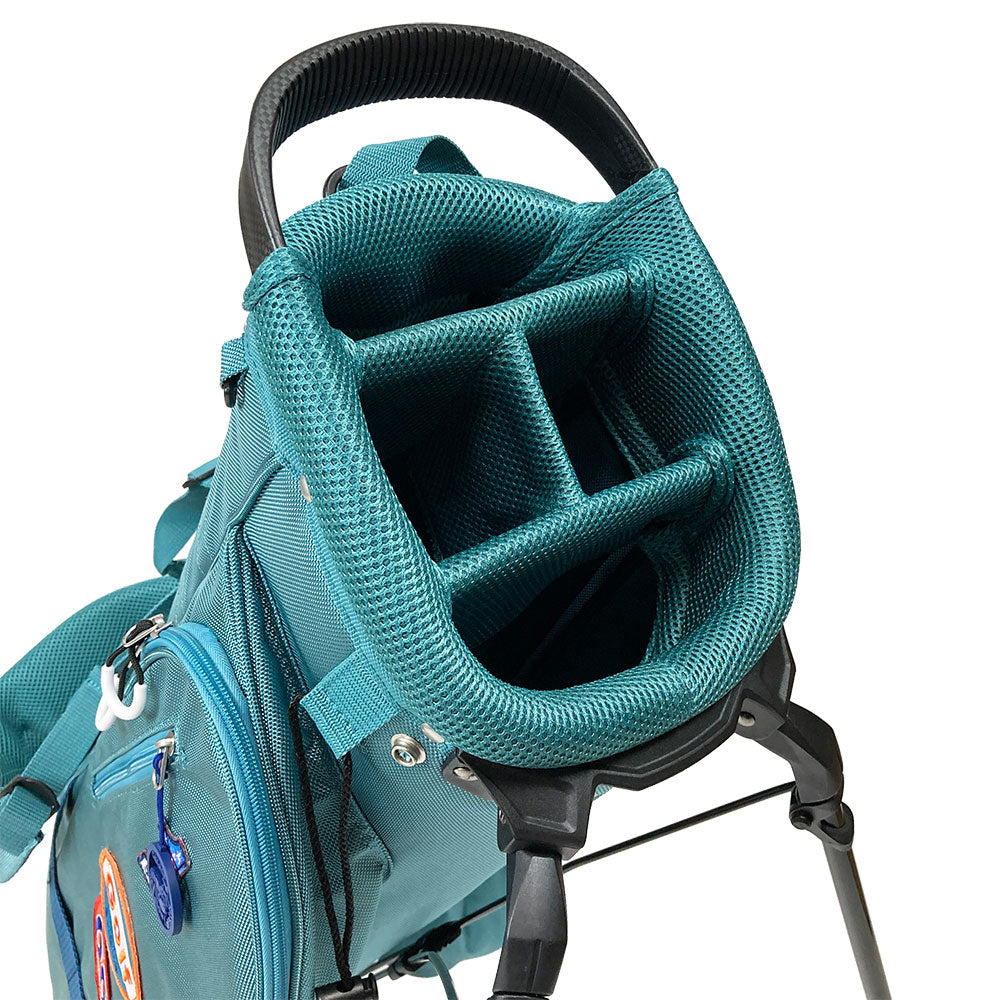 【数量限定再販】イエローロブスター Yellow Lobster スタンド式キャディバッグ オーシャンサイドブルー Oceanside Blue(YL-CBSM002T-BL)