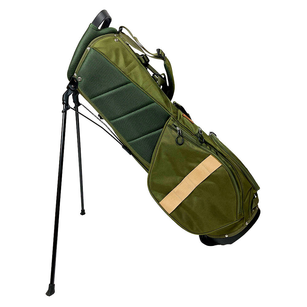 【数量限定再販】イエローロブスター Yellow Lobster スタンド式キャディバッグ ミッションオリーブ Misson Olive (YL-CBSM002T-OL)