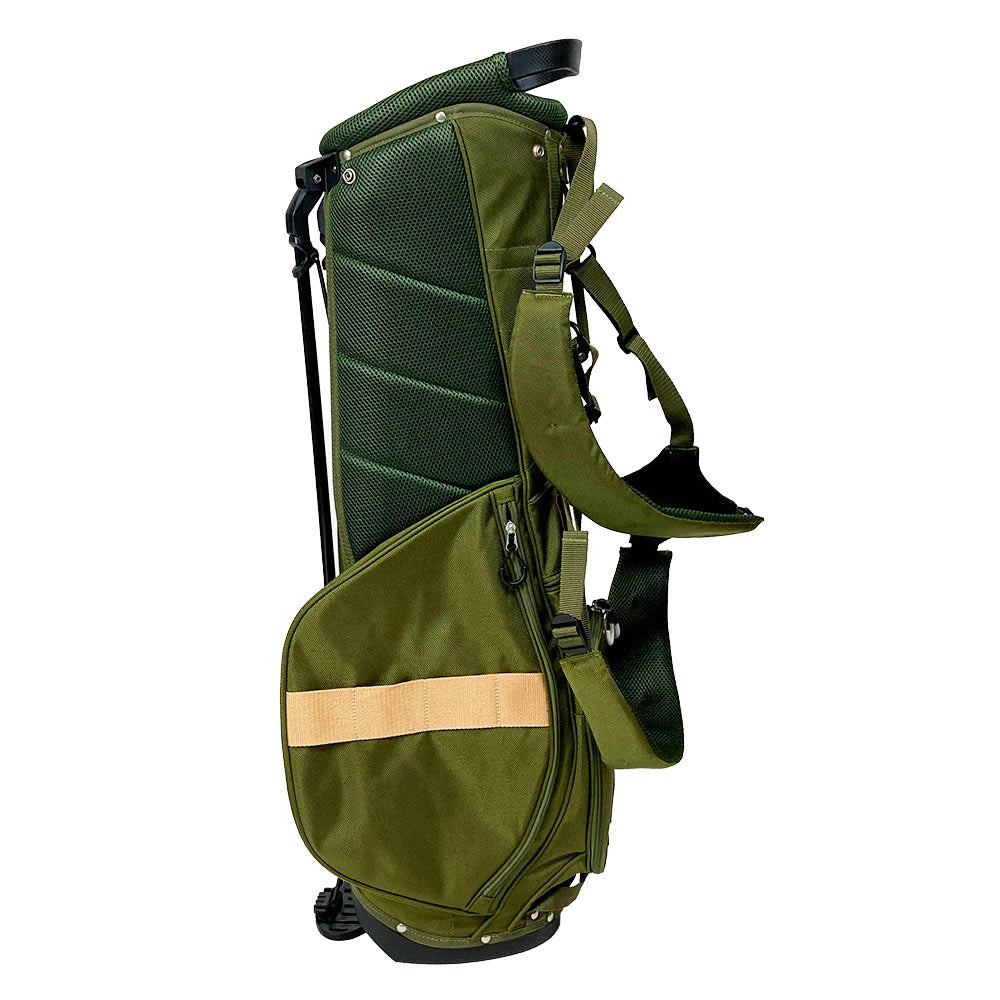 【数量限定再販】イエローロブスター Yellow Lobster スタンド式キャディバッグ ミッションオリーブ Misson Olive (YL-CBSM002T-OL)