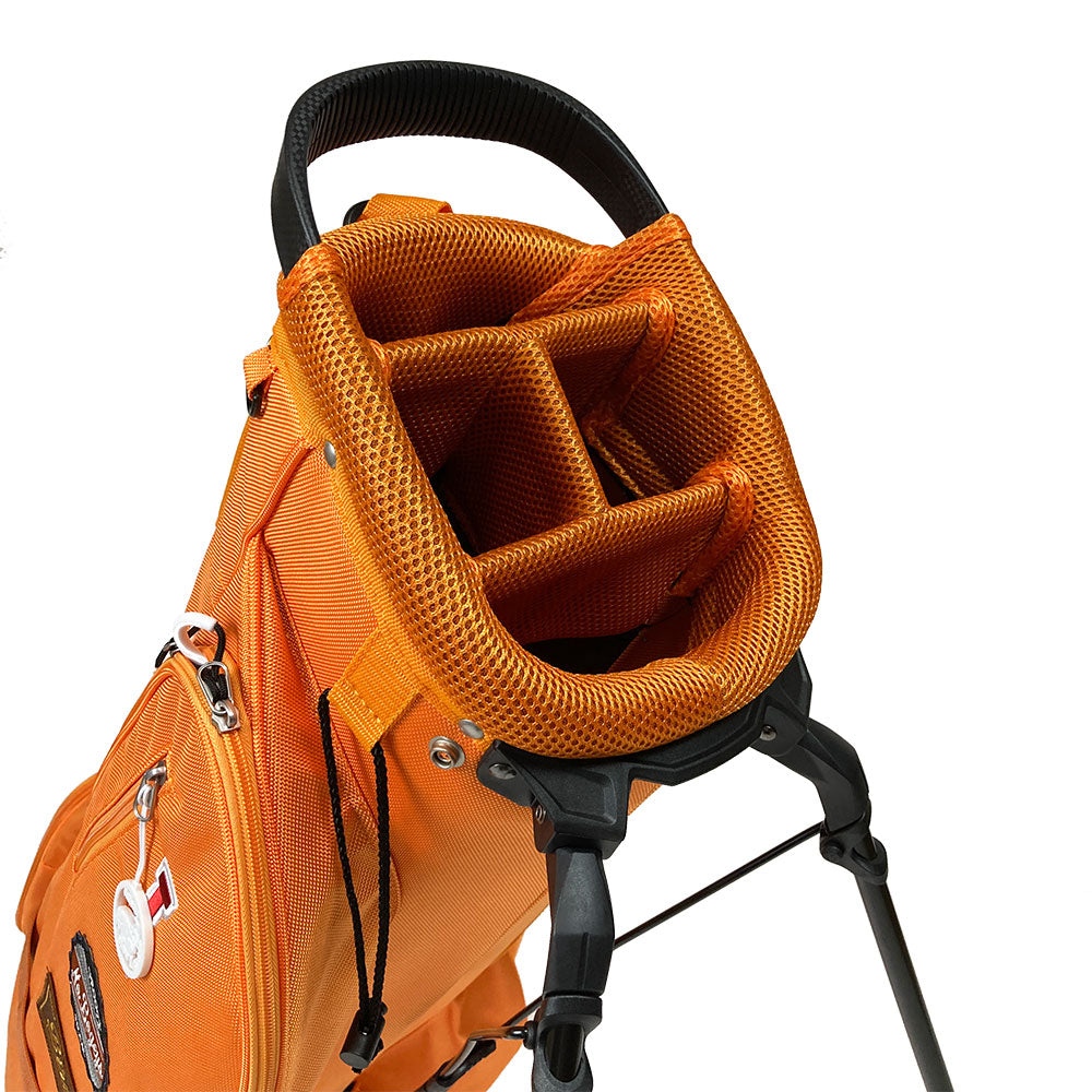 【yellow lobster】スタンド式キャディバッグ ラグーナオレンジ Laguna Orange (YEL-CBSM002T)