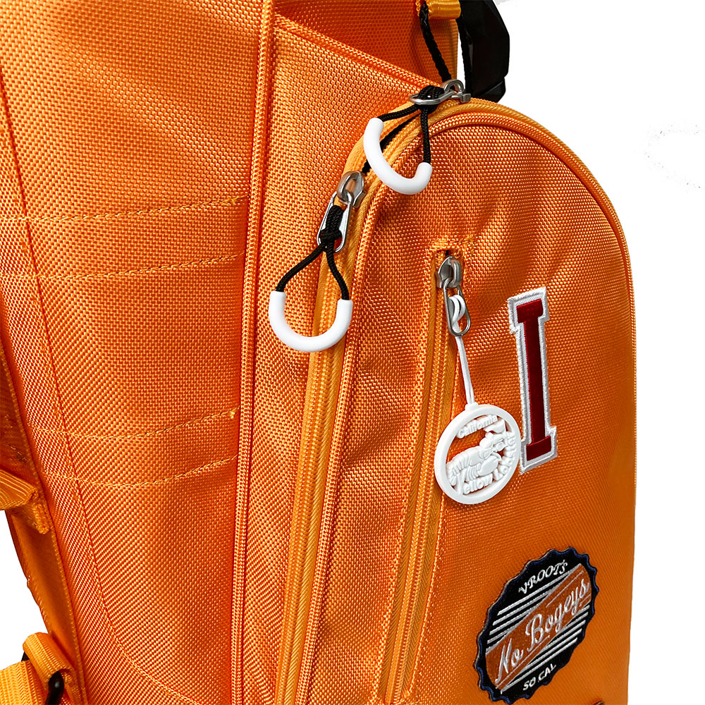 【yellow lobster】スタンド式キャディバッグ ラグーナオレンジ Laguna Orange (YEL-CBSM002T)