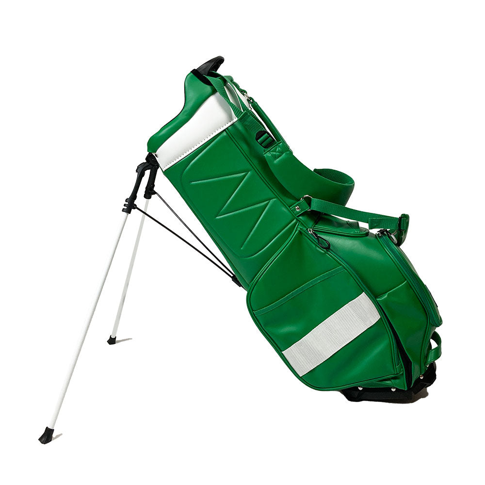 【数量限定再販】イエローロブスター Yellow Lobster スタンド式キャディバッグ U-LEATHER ダーナポイントグリーン Dana Point Green(YL-CBSN105-)