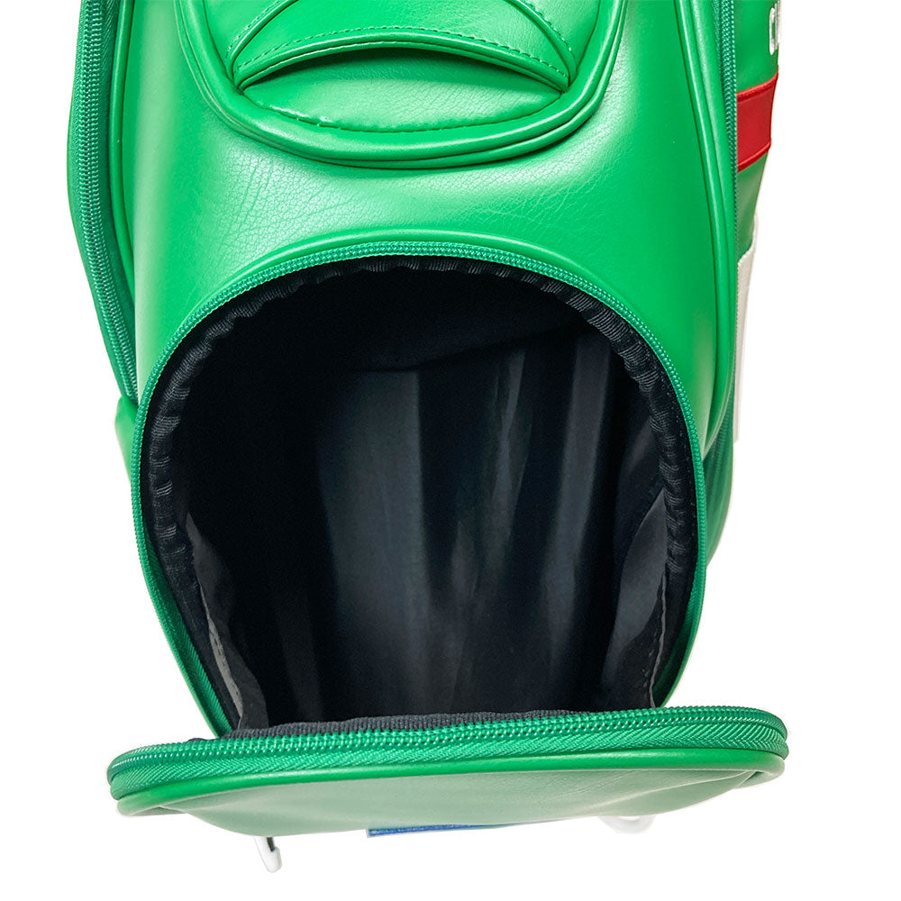 【数量限定再販】イエローロブスター Yellow Lobster スタンド式キャディバッグ U-LEATHER ダーナポイントグリーン Dana Point Green(YL-CBSN105-)
