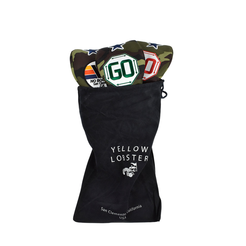 【yellow lobster】イエローロブスター Woodland Camo FW ヘッドカバー (YL-FW001-WC-RG-NS)