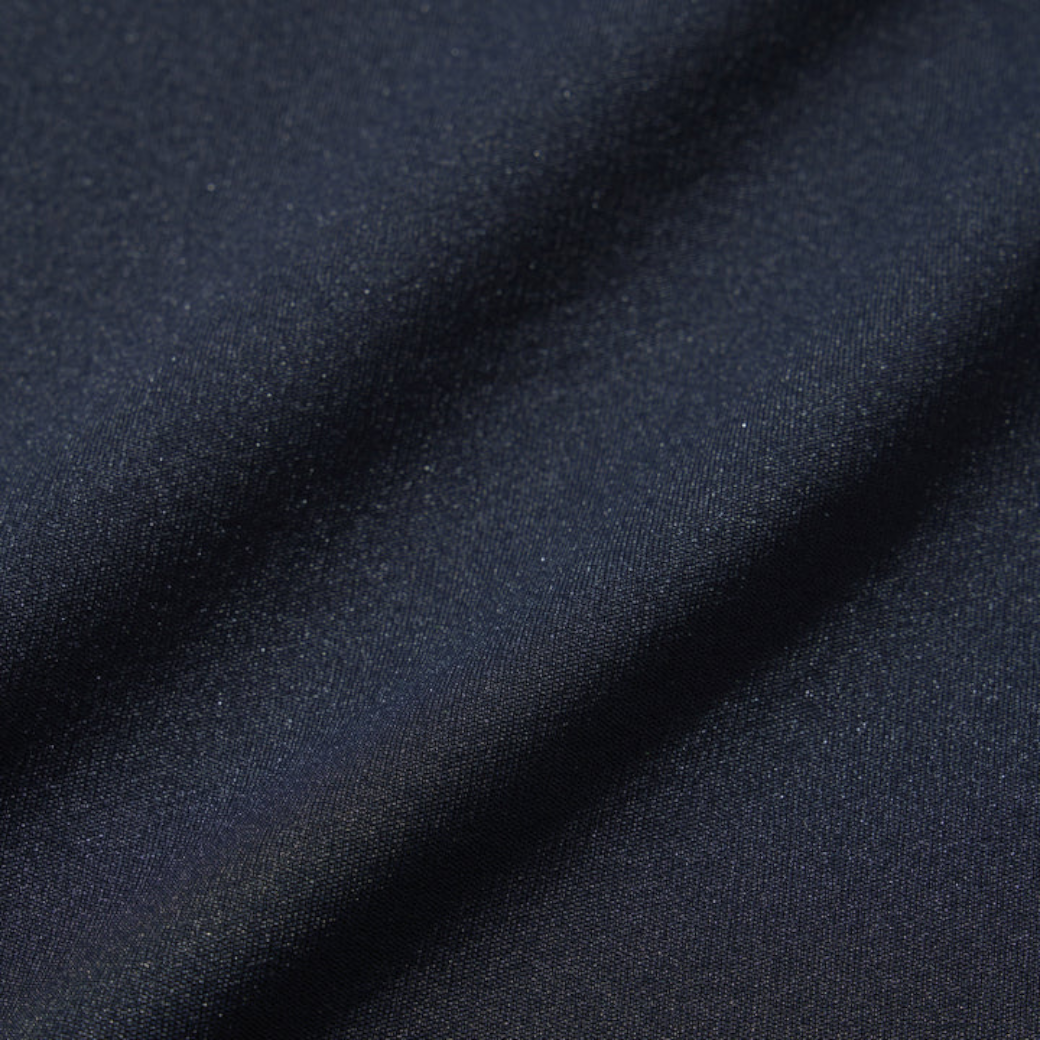 【GREEN EDGE MONKEYS】Ribbed hem mock neck モックネック Tシャツ BLACK (ZZGEM-60353003)