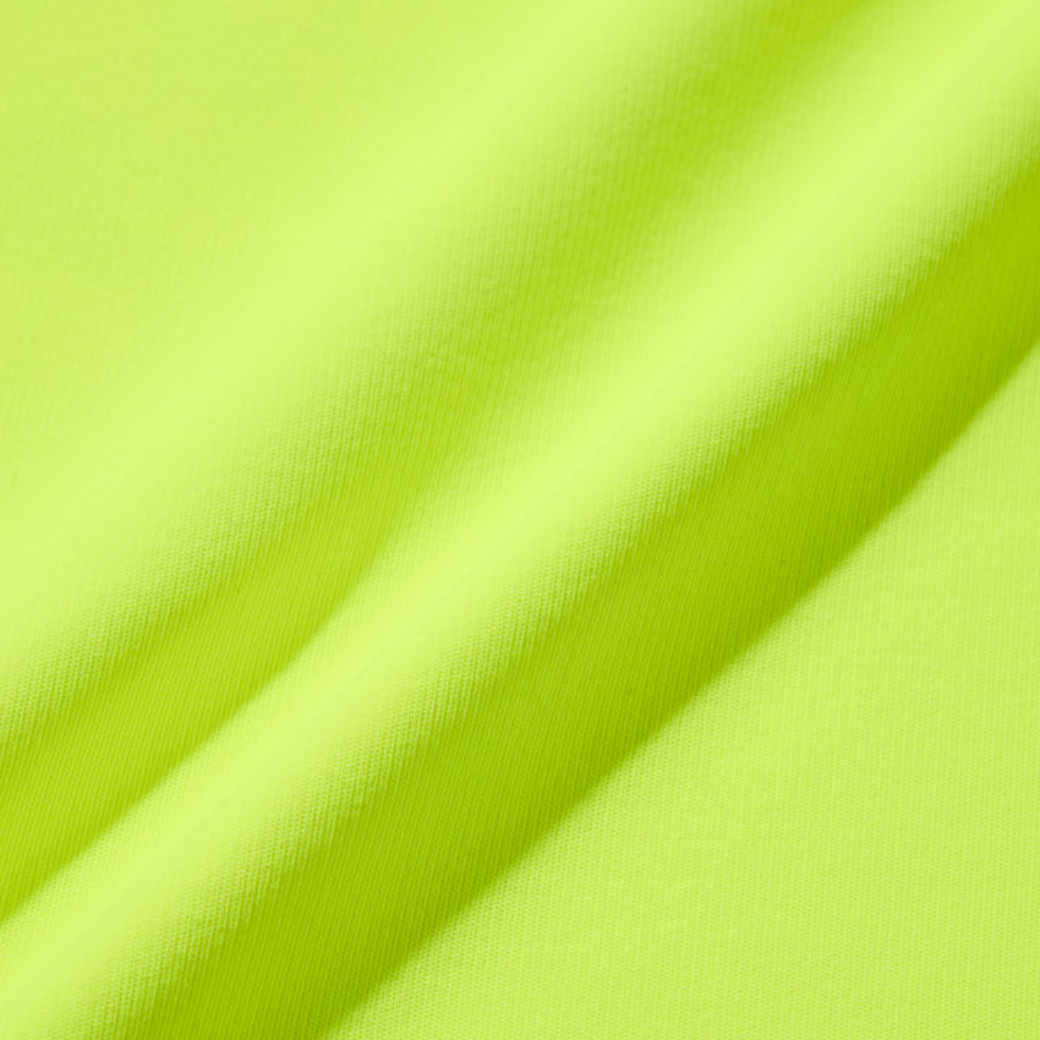 【GREEN EDGE MONKEYS】Ribbed hem mock neck モックネック Tシャツ YELLOW (ZZGEM-60353003)