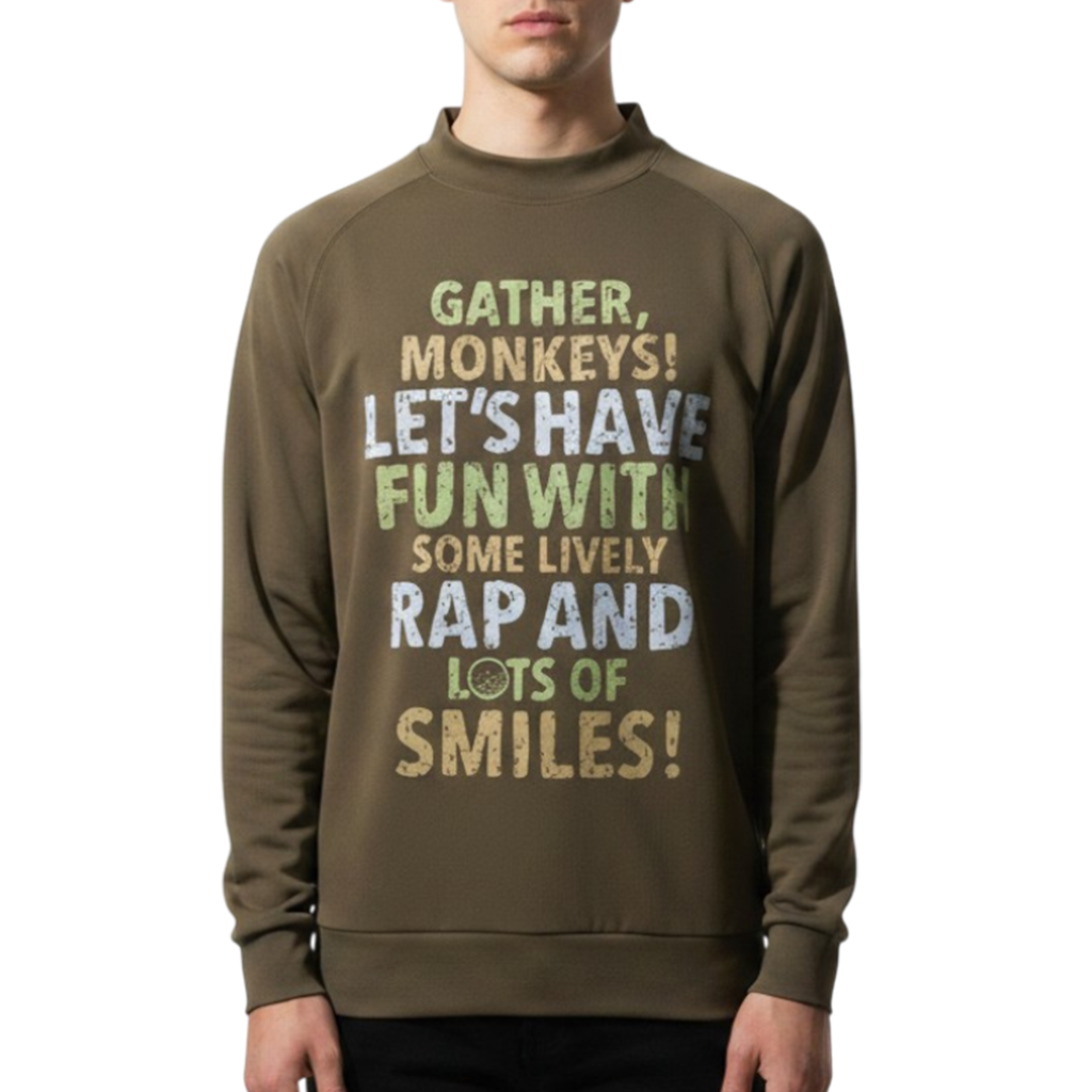 GREEN EDGE MONKEYS】Mock neck long sleeve ロングスリーブTシャツ