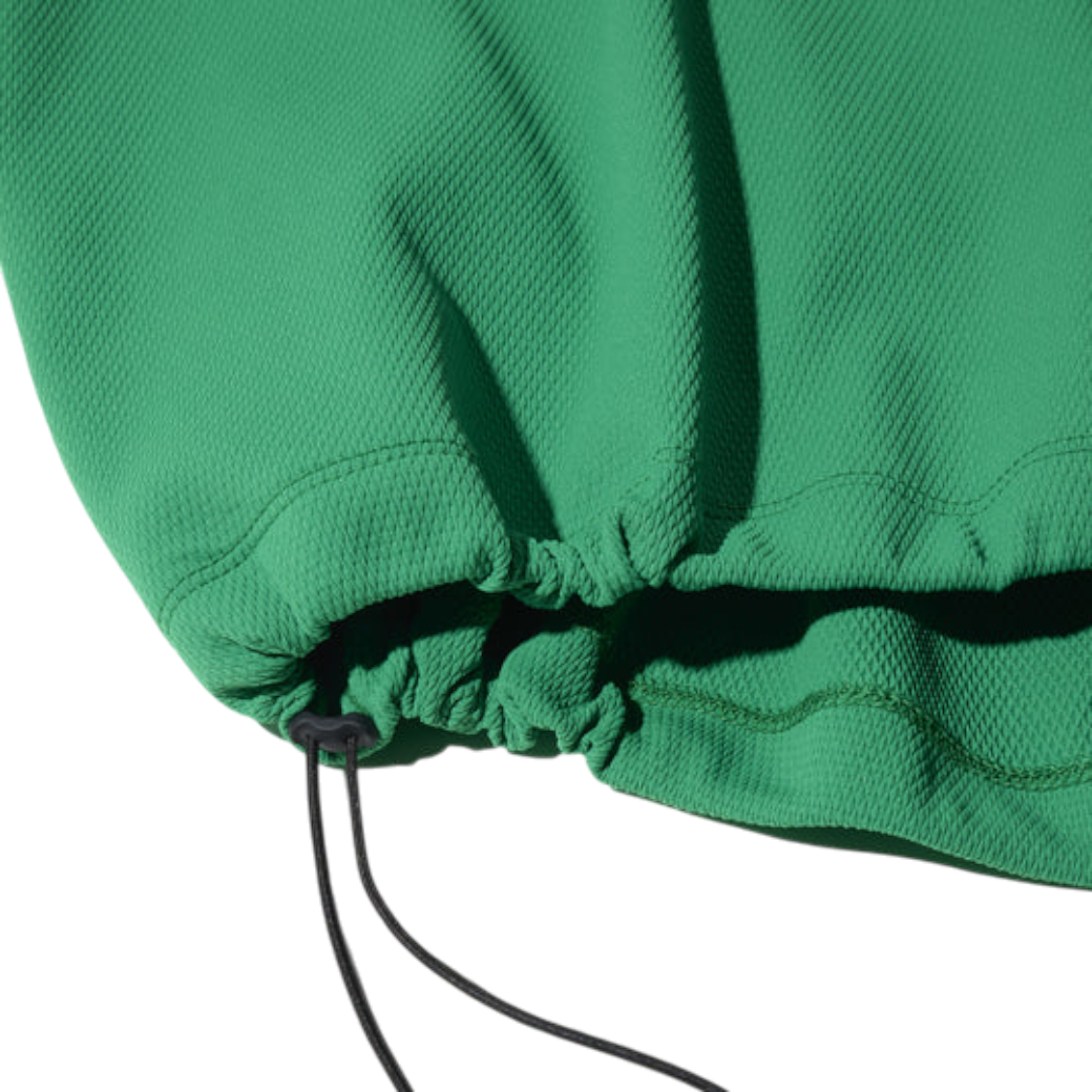 【GREEN EDGE MONKEYS】Popcorn knit mock モックネック Tシャツ GREEN (ZZGEM-60353007)