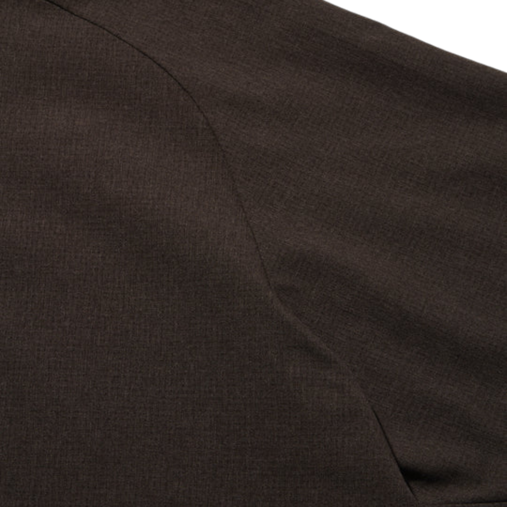 【GREEN EDGE MONKEYS】Dot air mock neck モックネック Tシャツ BROWN (ZZGEM-60353009)