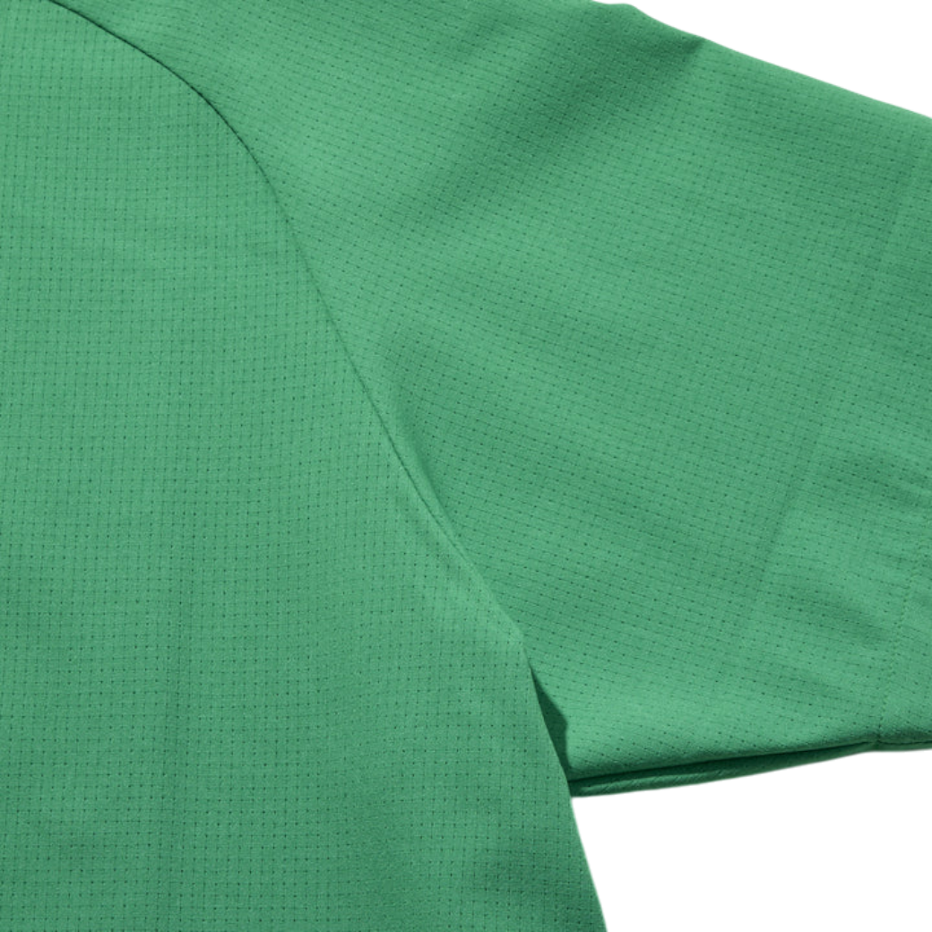 【GREEN EDGE MONKEYS】Dot air mock neck モックネック Tシャツ GREEN (ZZGEM-60353009)