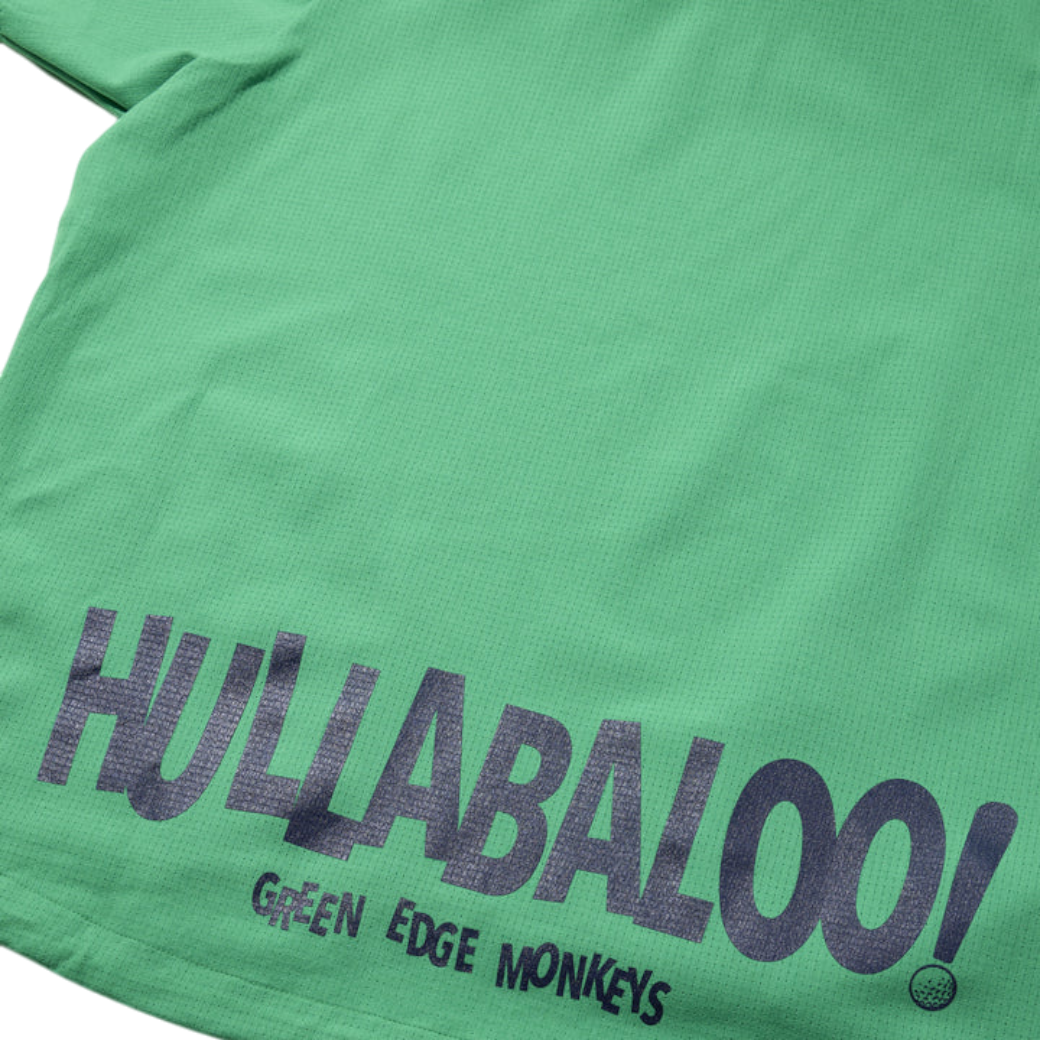 【GREEN EDGE MONKEYS】Dot air mock neck モックネック Tシャツ GREEN (ZZGEM-60353009)
