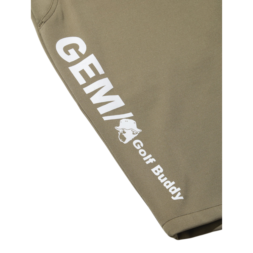 【GREEN EDGE MONKEYS】Neoprene double pants ショートパンツ KHAKI (ZZGEM-60355102)
