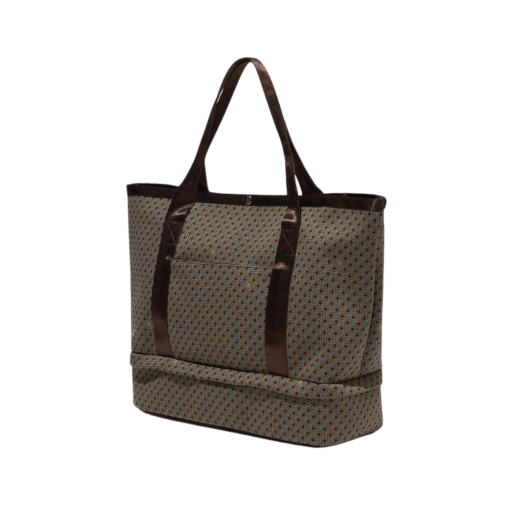 【GREEN EDGE MONKEYS】Jacquard tote bag トートバッグ BROWN (ZZGEM-60357301)