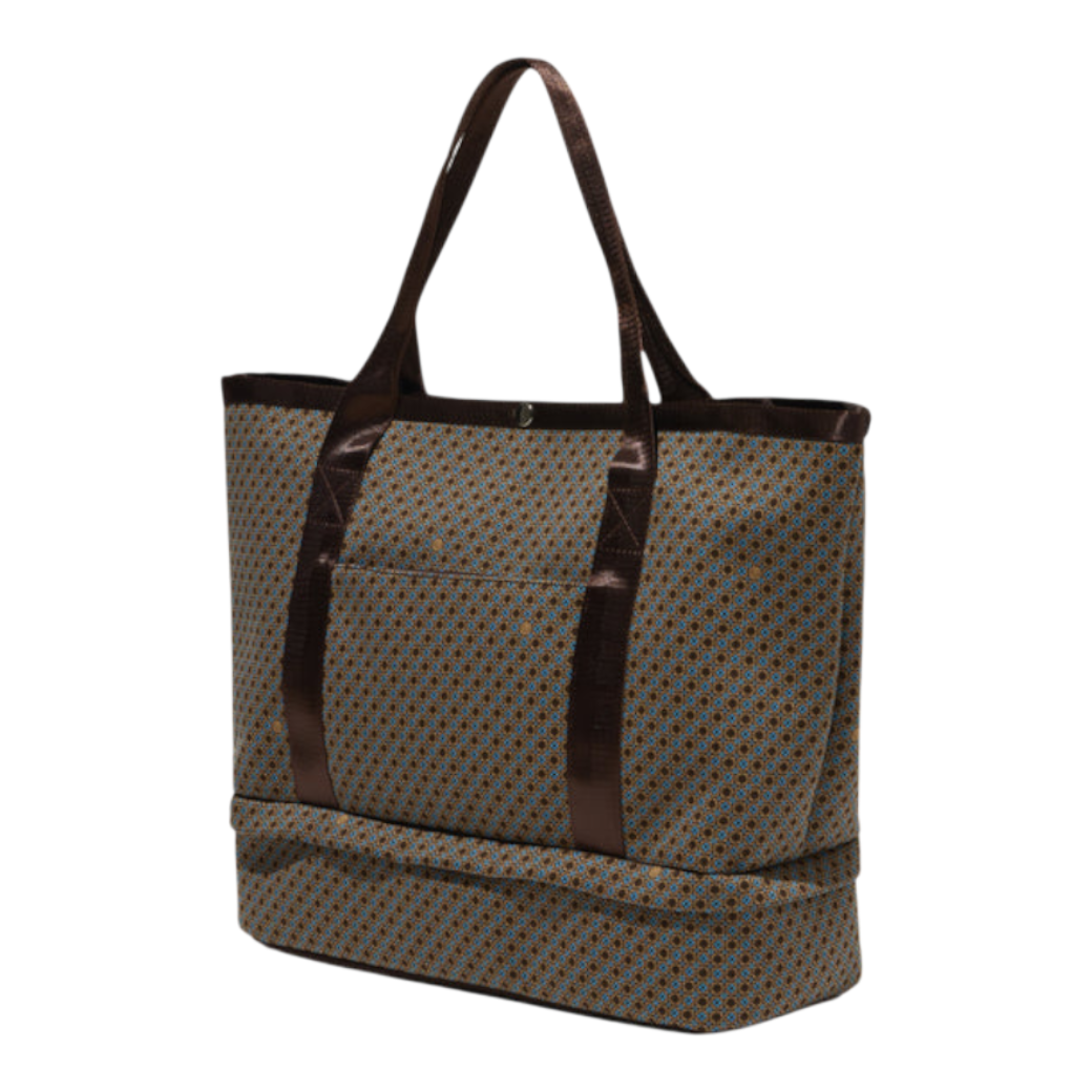 【GREEN EDGE MONKEYS】Jacquard tote bag トートバッグ BROWN (ZZGEM-60357301)