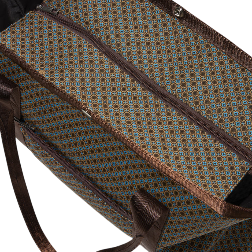 【GREEN EDGE MONKEYS】Jacquard tote bag トートバッグ BROWN (ZZGEM-60357301)