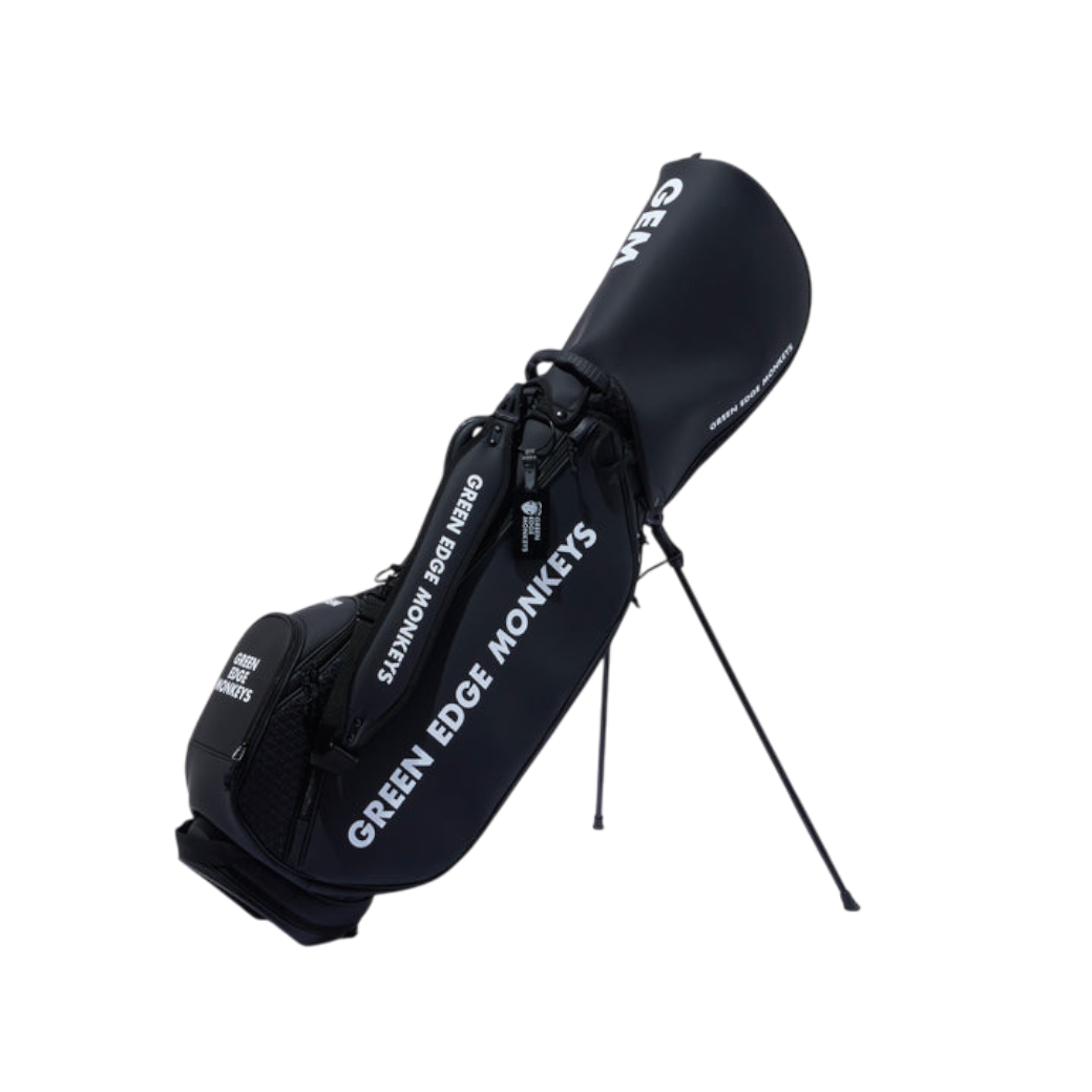 【GREEN EDGE MONKEYS】Original caddy bag キャディバッグ BLACK (ZZGEM-60357302)
