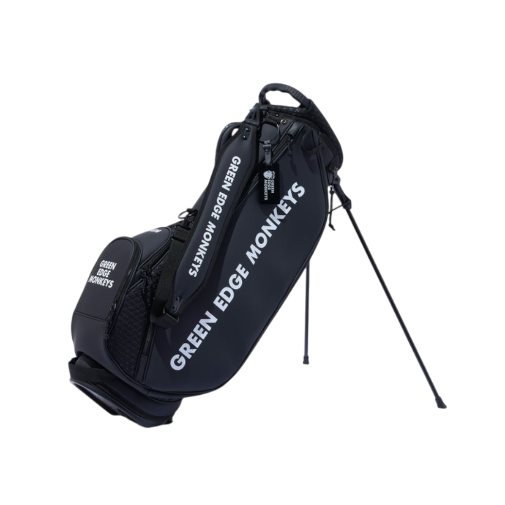 【GREEN EDGE MONKEYS】Original caddy bag キャディバッグ BLACK (ZZGEM-60357302)