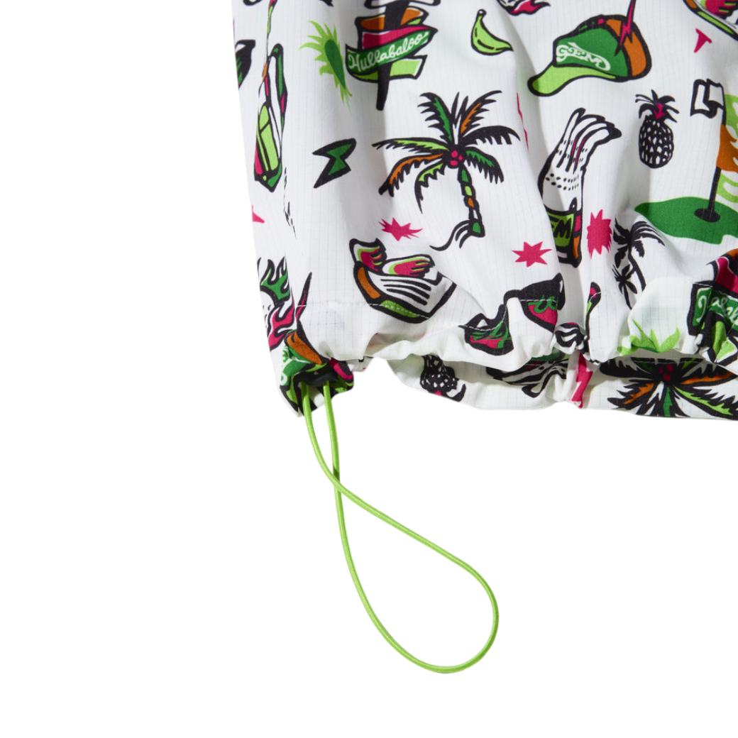 【GREEN EDGE MONKEYS】Original print Shirt シャツ M L XL WHITE (ZZGEM-60358002)