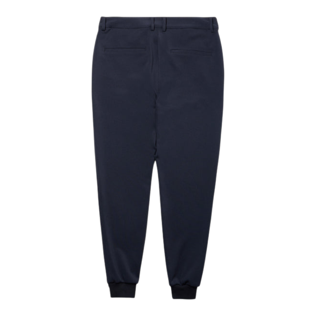【GREEN EDGE MONKEYS】Jersey tapered pants ロングパンツ BLACK (ZZGEM-60365101)