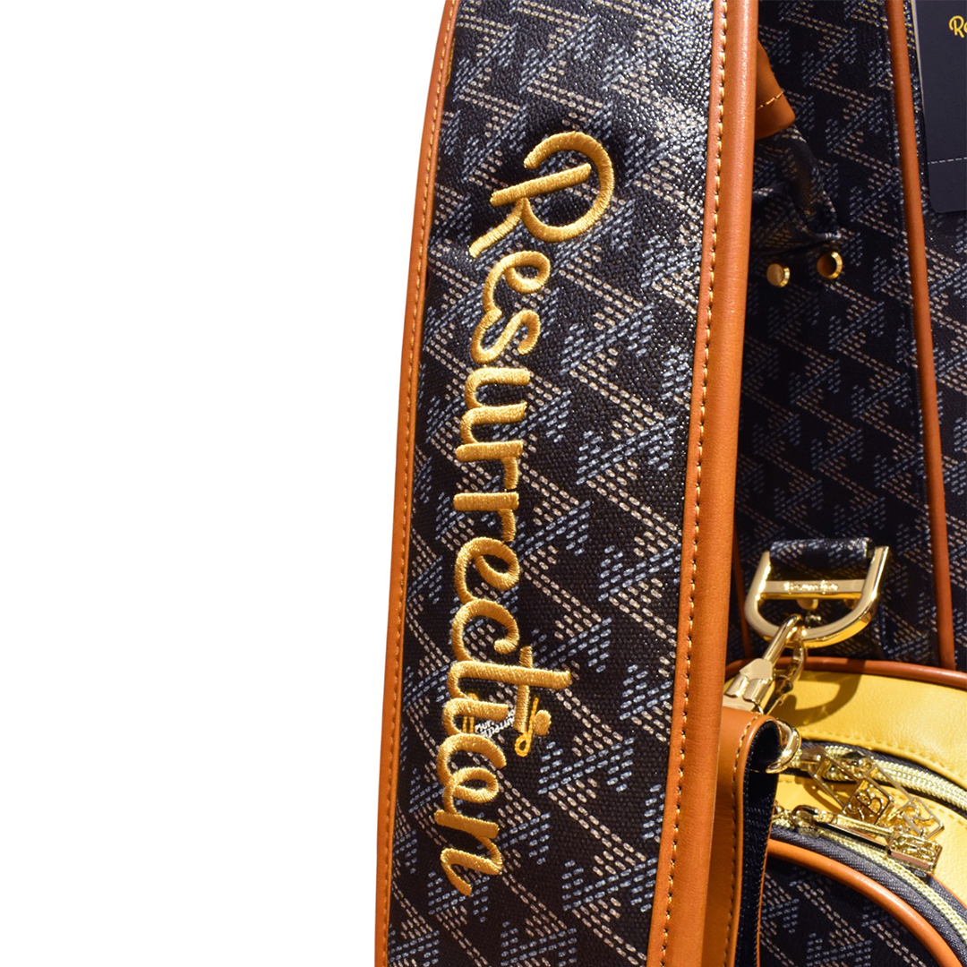 【Resurrection】RALLINA NO.3 ラリーナ キャディバッグ CLASSIC BK (ZZRES-RAL3)