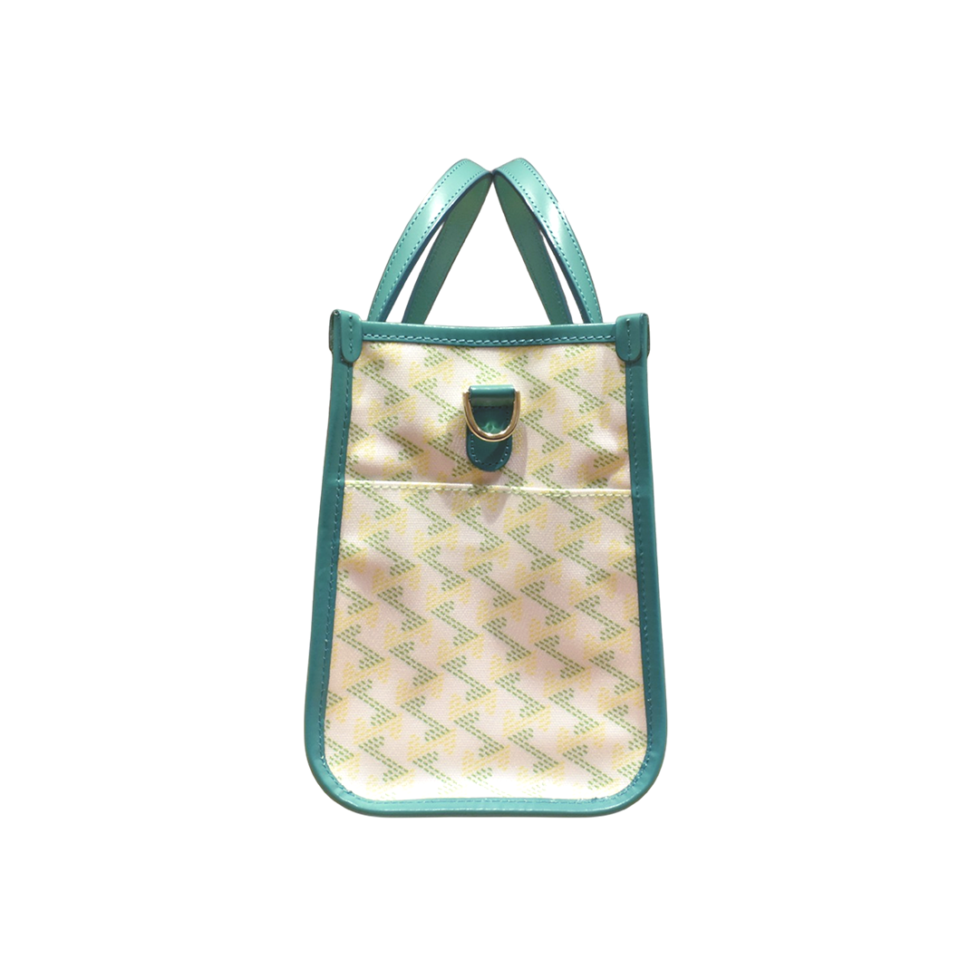 【Resurrection】LANIUS SQUARE MINI NO.3 ラニウス スクエア ミニ カートバッグ CITRUS WHITE (ZZRES-RRCTB00103)