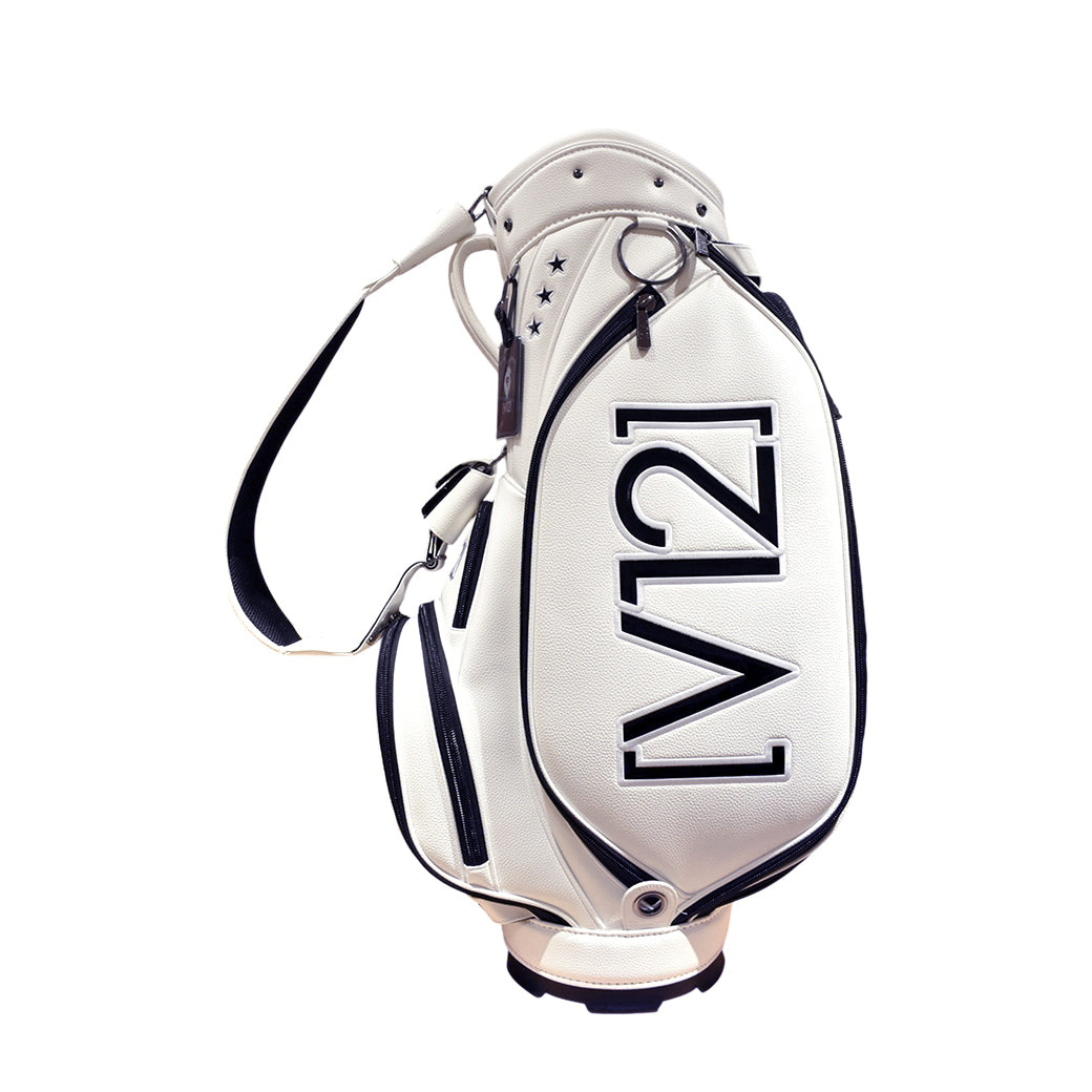 【V12】PRO CADDY 9.5 B 自立キャディバッグ 9.5号 WHITE (ZZV12-V122511CB04)