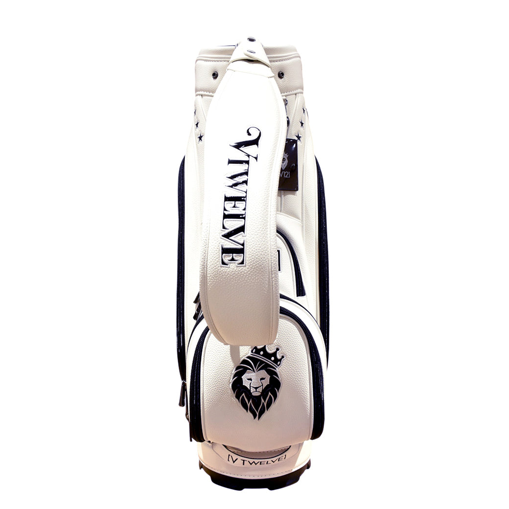 【V12】PRO CADDY 9.5 B 自立キャディバッグ 9.5号 WHITE (ZZV12-V122511CB04)