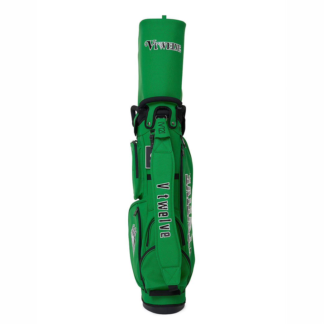 【V12】PERFORATE CB スタンドキャディバッグ 9号 GREEN (ZZV12-V122610CB04)
