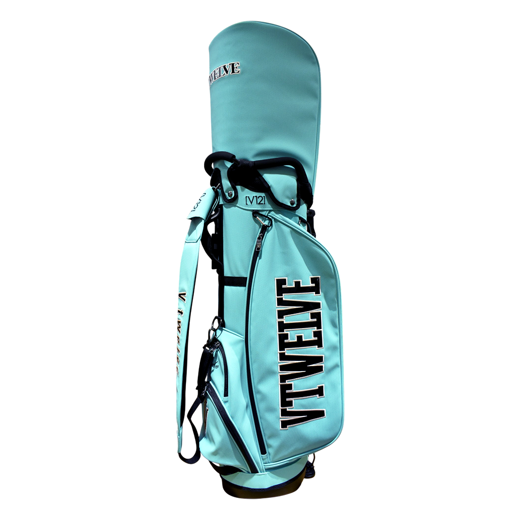 【V12】PERFORATE CB スタンドキャディバッグ 9号 TURQUOISE (ZZV12-V122610CB03)